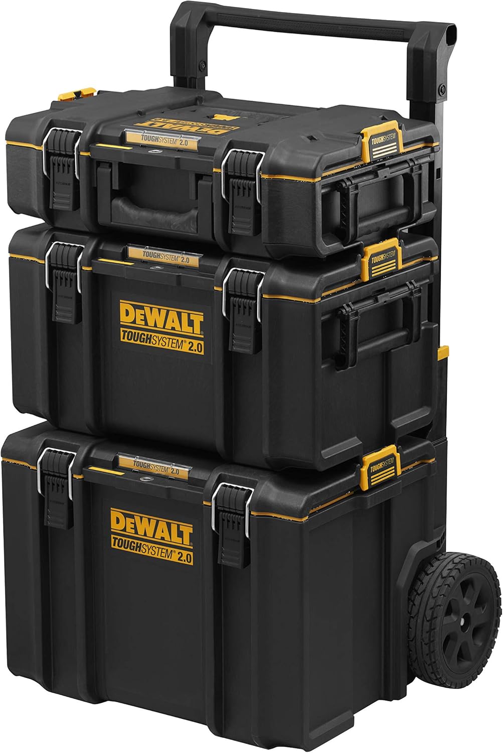 DeWalt DWST83402-1 Εργαλειοθήκη Τροχήλατη Σετ 3 Τεμ Tough System 2.0