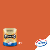 Vitex Verolac Αλκυδικό Χρώμα Διαλυτικού Για Ξύλα & Μέταλλα 750ml 31