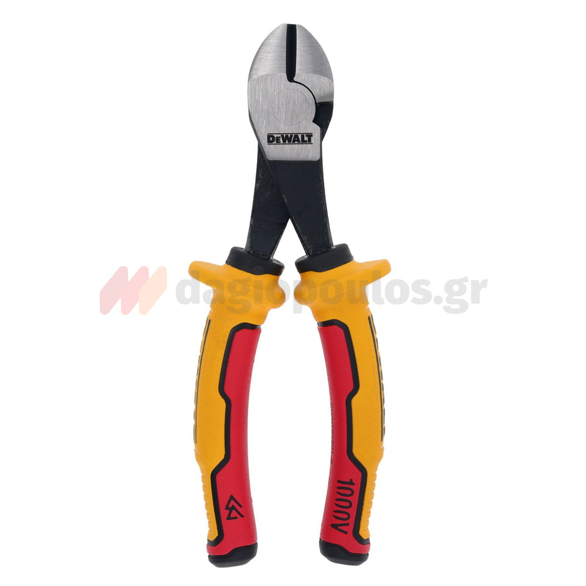 DeWalt DWHT82801-0 VDE LH Πλαγιοκόφτης Με Μόνωση Ηλεκτρολόγων VDE 1000V 160mm