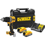 DeWalt DCD805E2T Brushless Δραπανοκατσάβιδο Κρουστικό Μπαταρίας 18.0V Li-Ion Με 2 Μπαταρίες 1.7Ah & Βαλίτσα Powerstack