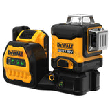 DeWalt DCE089D1G18-GB Αλφάδι Λέιζερ 3 x 360° 12V / 18V XR® Li-Ion Πολλαπλών Γραμμών Πράσινο Με Μπαταρία 2.0Ah - Βαλίτσα T-Stak