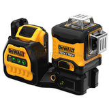 DeWalt DCE089D1G18-GB Αλφάδι Λέιζερ 3 x 360° 12V / 18V XR® Li-Ion Πολλαπλών Γραμμών Πράσινο Με Μπαταρία 2.0Ah - Βαλίτσα T-Stak
