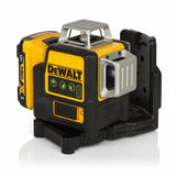 DeWalt DCE089D1G Αλφάδι Laser 12V Πολλαπλών Γραμμών Πράσινο 3x360° Με Μπατ.2.0Ah - Φορτιστή - Βαλίτσα