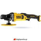 DeWalt DCM849N-XJ Brushless Αλοιφαδόρος Στιλβωτής Μπαταρίας 18V Li-Ion 180mm SOLO Ρυθμιζόμενος