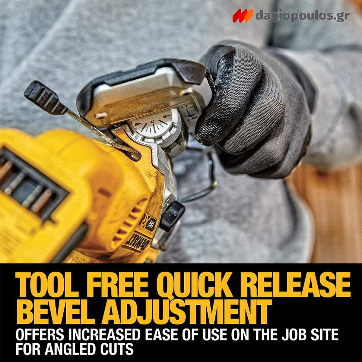 DeWalt DCS335N-XJ Brushless Σέγα Μπαταρίας 18V Li-Ion SOLO