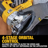 DeWalt DCS335NT-XJ Brushless Σέγα Μπαταρίας 18V Li-Ion SOLO & Βαλίτσα T-Stak