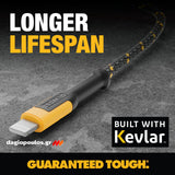 DeWalt 131 1325DWG Ενισχυμένο Καλώδιο USB-A σε Lightning 1.8mtr