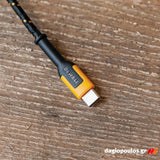 DeWalt 1310006DWG Ενισχυμένο Καλώδιο Type-C σε Type-C 1.2m