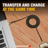 DeWalt 1311359DWG Ενισχυμένο Καλώδιο USB-A σε Lightning 1.2mtr