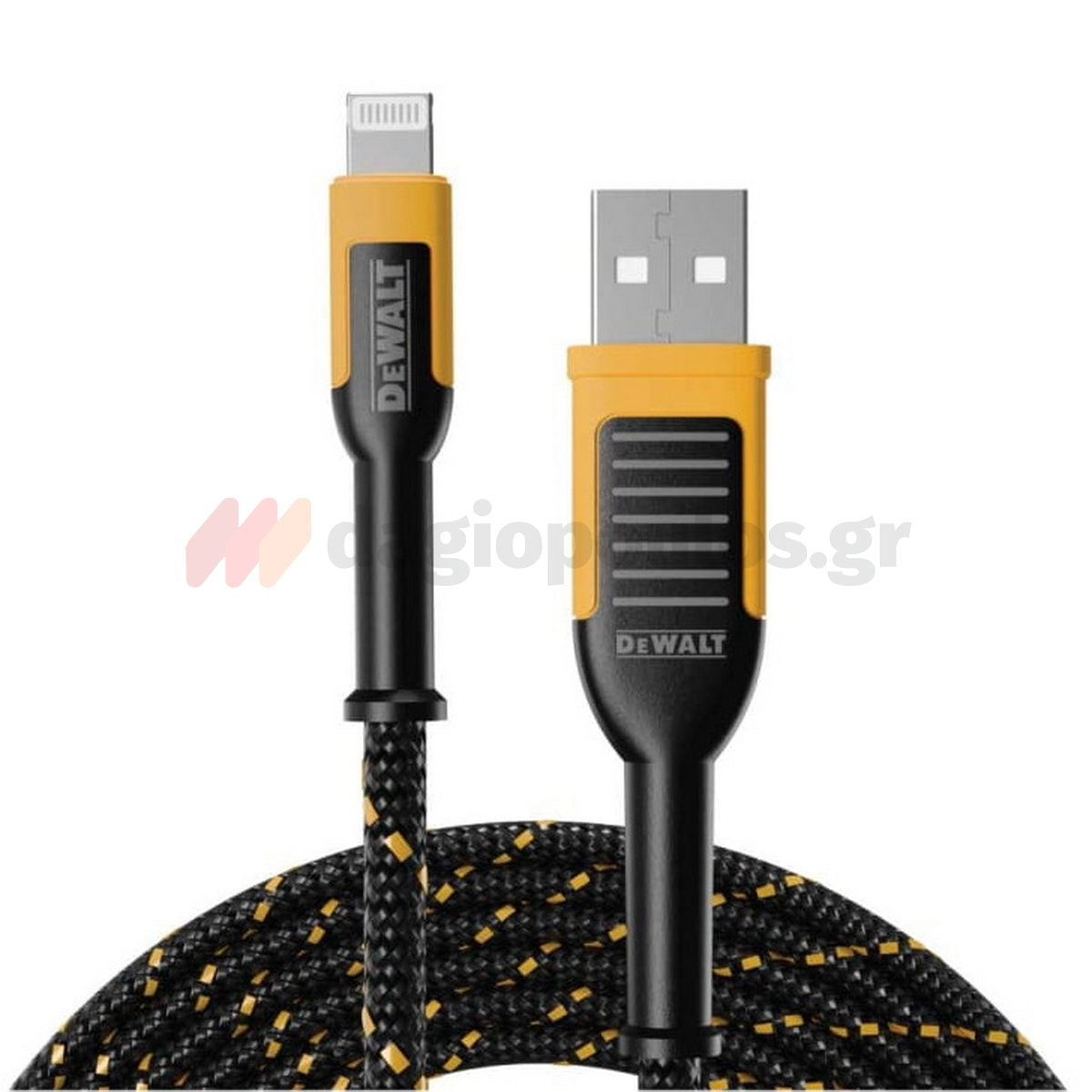 DeWalt 1311359DWG Ενισχυμένο Καλώδιο USB-A σε Lightning 1.2mtr
