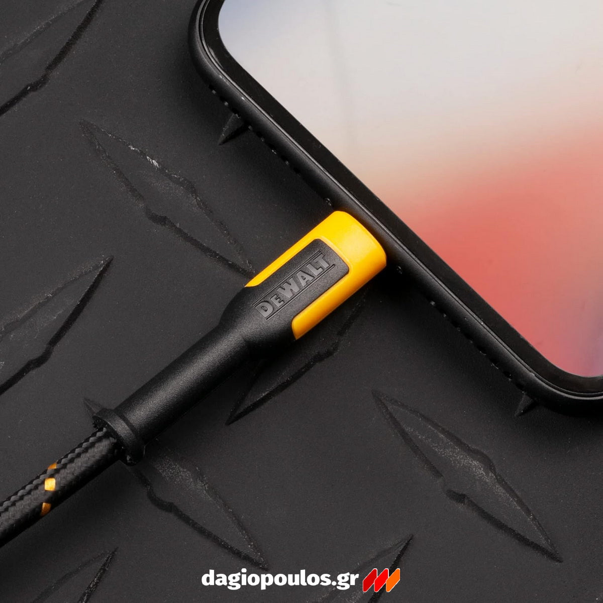 DeWalt 1311359DWG Ενισχυμένο Καλώδιο USB-A σε Lightning 1.2mtr