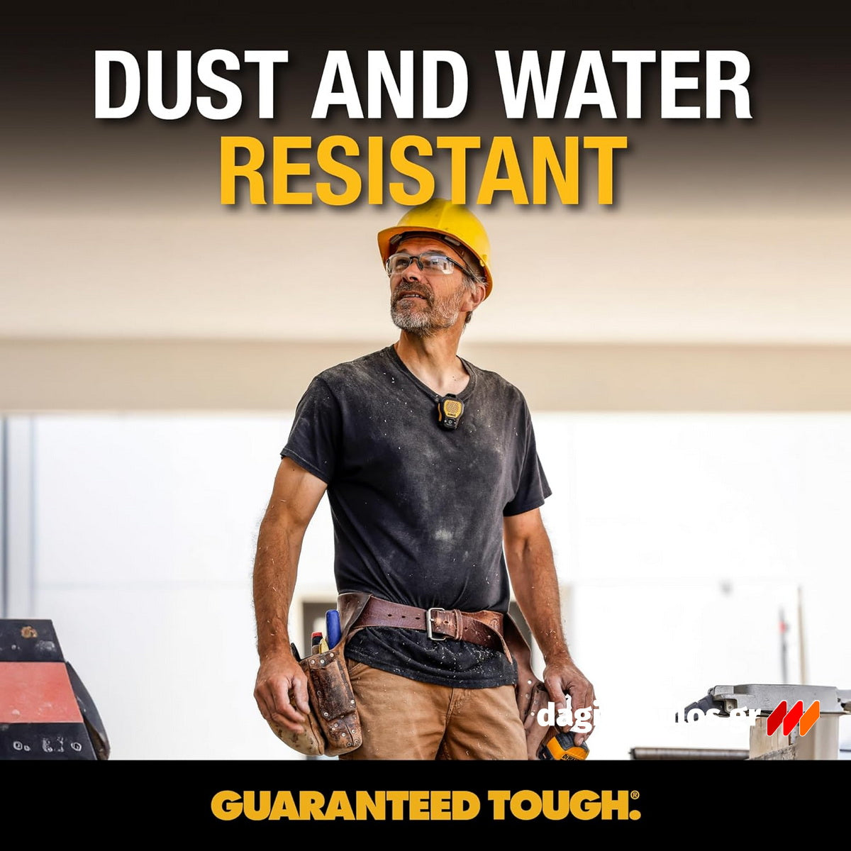 DeWalt 1901148DWG Φορετό Ηχείο Bluetooth με Κλιπ & Μαγνήτη PRO