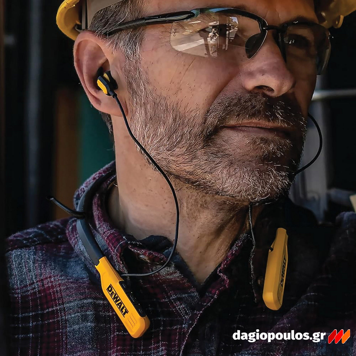 DeWalt 1902091DWG Bluetooth Ασύρματα Ακουστικά Λαιμού PRO
