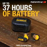 DeWalt 1902092DWG Ασύρματα Ακουστικά PRO-X1 Bluetooth με Θήκη Φόρτισης