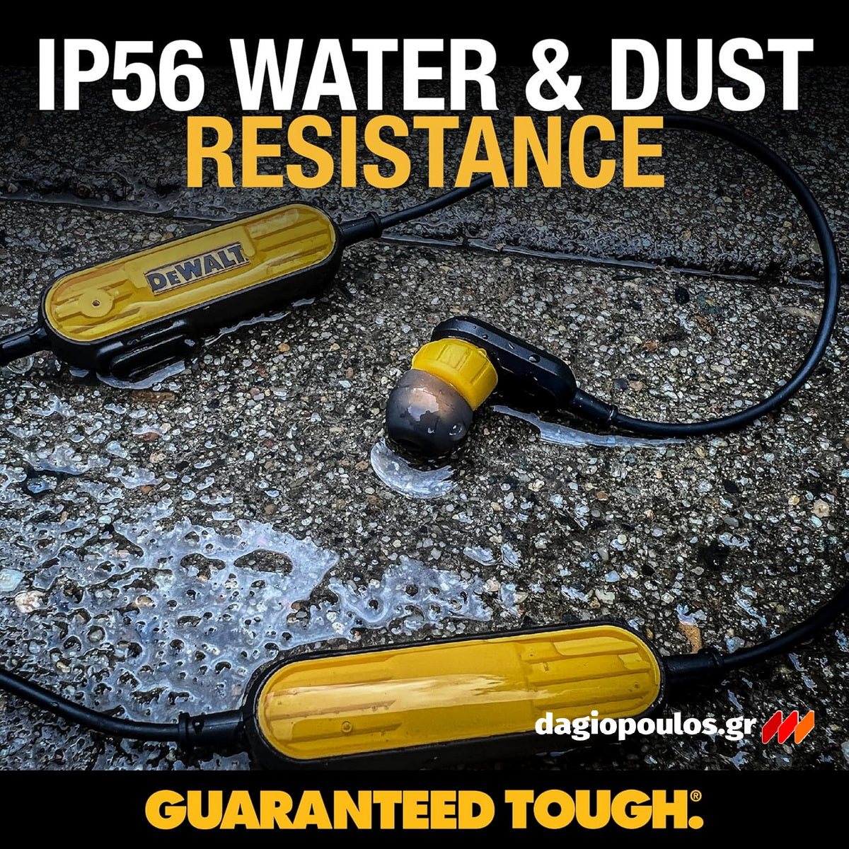 DeWalt 1909935DWG Ασύρματα In‑Ear Ακουστικά Bluetooth