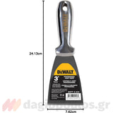 DeWalt 2-403 Stainless Steel Σπάτουλα Στόκου με Ηλεκτροσυγκολλημένη Λαβή 3″ / 75mm