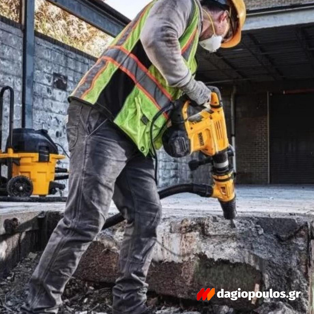 DeWalt D25881K-QS SDS-MAX Κατεδαφιστικό Πιστολέτο 1600W 17.5J 10.4Kg Με Δώρο Γωνιακό Τροχό DWE4057