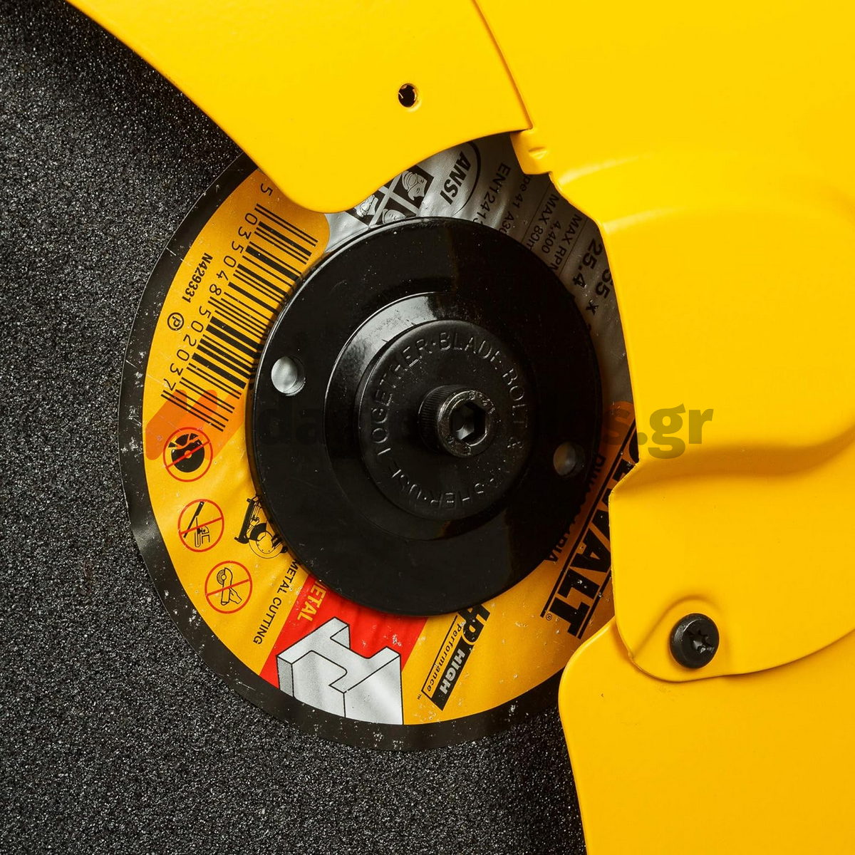 DeWalt D28730-QS Επαγγελματικό Ηλεκτρικό Δισκοπρίονο Φαλτσοκόφτης Μετάλλων 2300W 355mm