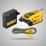 DeWalt DCB094K-QW Φορτιστής Μπαταρίας Με Κλιπ Ζώνης 18V Li-Ion + Καλώδιο USB
