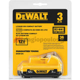 DeWalt DCB124-XJ Μπαταρία Επαναφορτιζόμενη XR 12V Li-Ion 3.0Ah