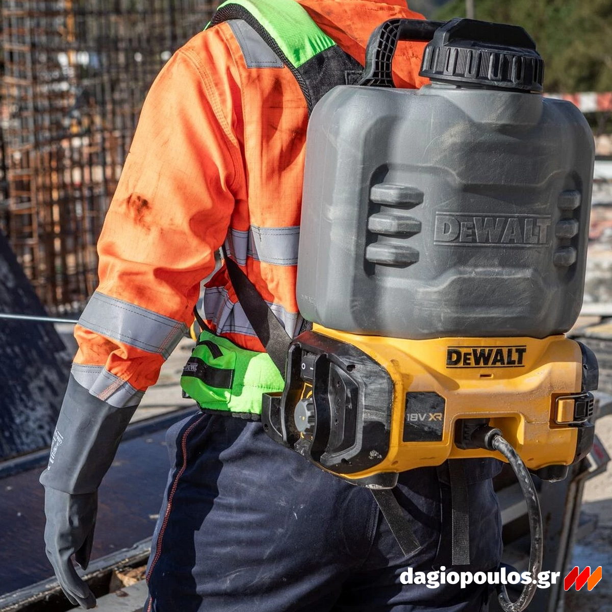 DeWalt DCCS1100N-XJ Ψεκαστήρας Χημικών Σκυροδέματος 18V Li-Ion XR SOLO