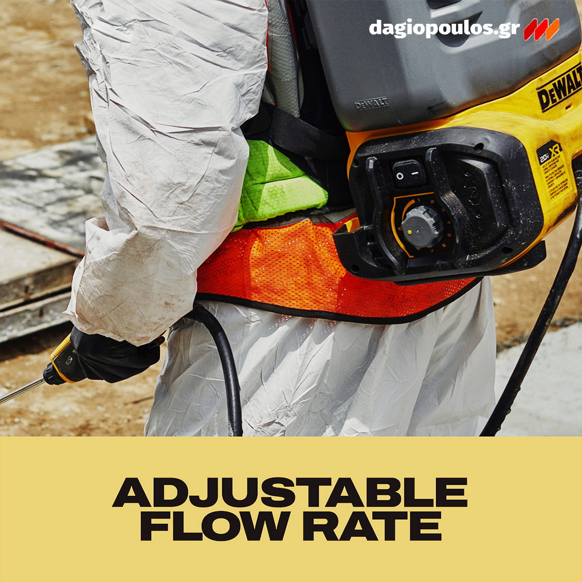 DeWalt DCCS1100N-XJ Ψεκαστήρας Χημικών Σκυροδέματος 18V Li-Ion XR SOLO
