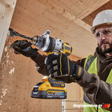 DeWalt DCD1007WW1T-QW Brushless Δραπανοκατσάβιδο Κρουστικό Μπαταρίας 18V Li-Ion Με Μπαταρία 8.0Ah - Φορτιστή - Βαλίτσα T-Stak