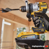 DeWalt DCD1007WW1T-QW Brushless Δραπανοκατσάβιδο Κρουστικό Μπαταρίας 18V Li-Ion Με Μπαταρία 8.0Ah - Φορτιστή - Βαλίτσα T-Stak