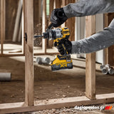DeWalt DCD1007WW1T-QW Brushless Δραπανοκατσάβιδο Κρουστικό Μπαταρίας 18V Li-Ion Με Μπαταρία 8.0Ah - Φορτιστή - Βαλίτσα T-Stak