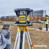 Dewalt DCE079D1R-QW Περιστροφικό Αλφάδι Laser Κόκκινης Δέσμης 18V Li-Ion Με Μπαταρία 2.0Ah