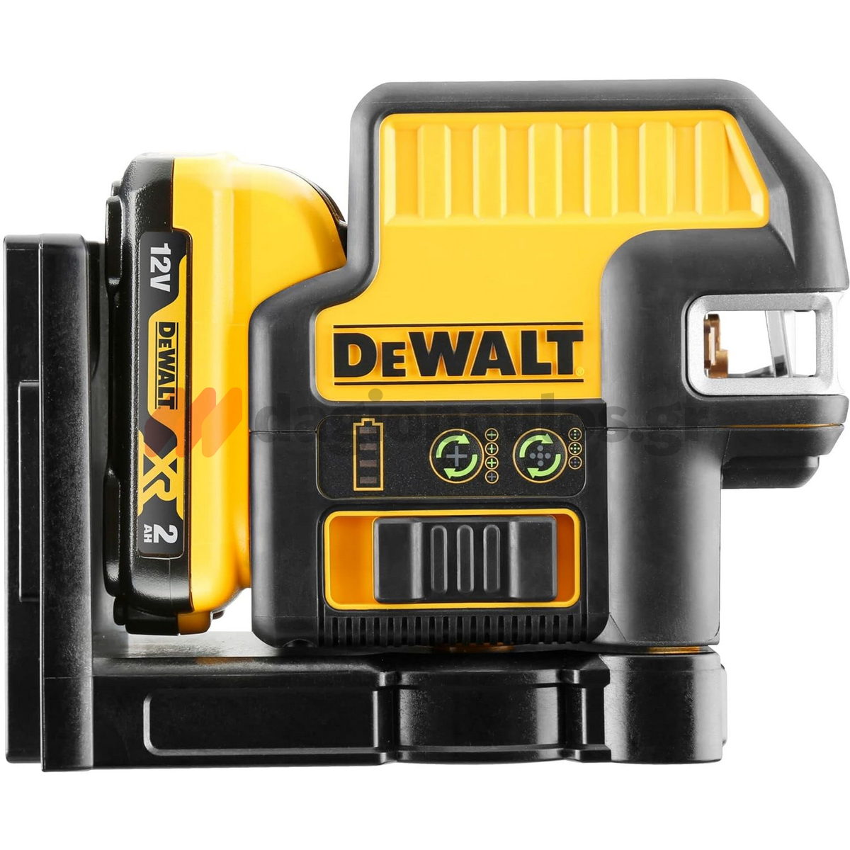 DeWalt DCE0822D1G-QW Laser Πράσινης Δέσμης 10.8V-12V Li-Ion Με Μπαταρία 2.0Ah - Βαλίτσα