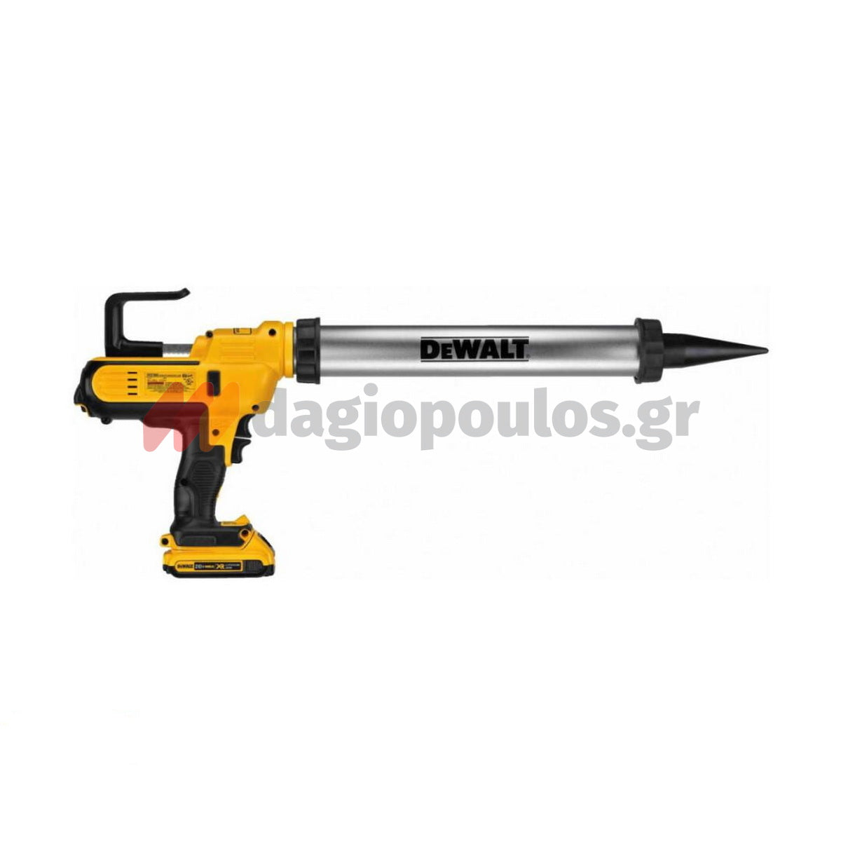 DeWalt DCE580D1-QW Πιστόλι Σιλικόνης Μπαταρίας 18V Li-Ion 310-600ml Με Μπαταρία 2.0Ah