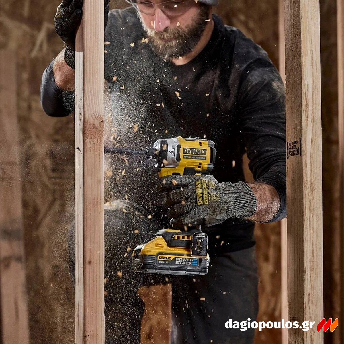 DeWalt DCF860NT-XJ Brushless Παλμικό Κατσαβίδι Μπαταρίας 18V Li-Ion 1/4" SOLO Με Βαλίτσα T-STAK
