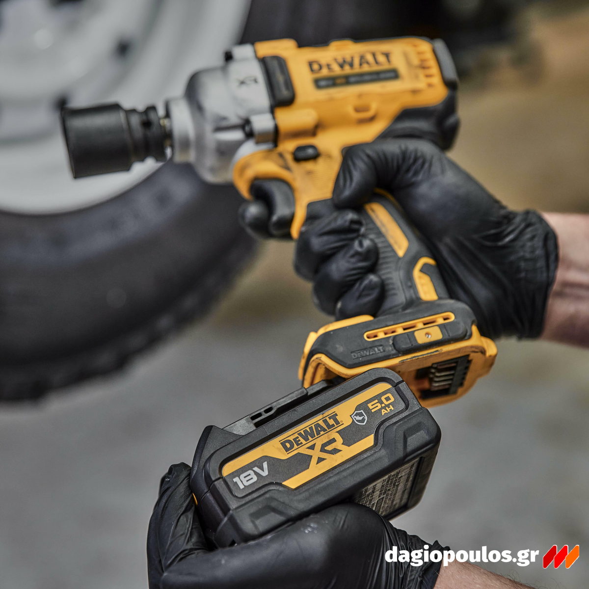 DeWalt DCF891NT-XJ Brushless Μπουλονόκλειδο Μπαταρίας 1/2" 18V Li-Ion XR SOLO