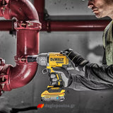 DeWalt DCF900P2G-QW Brushless Μπουλονόκλειδο Μπαταρίας 18V Li-Ion 1/2" 612Nm Με 2 Μπαταρίες 5.0Ah Powerstack & Βάση & Ελαστικό Κέλυφος Προστασίας