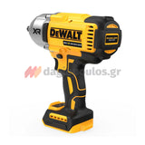 DeWalt DCF900P2G-QW Brushless Μπουλονόκλειδο Μπαταρίας 18V Li-Ion 1/2" 612Nm Με 2 Μπαταρίες 5.0Ah Powerstack & Βάση & Ελαστικό Κέλυφος Προστασίας
