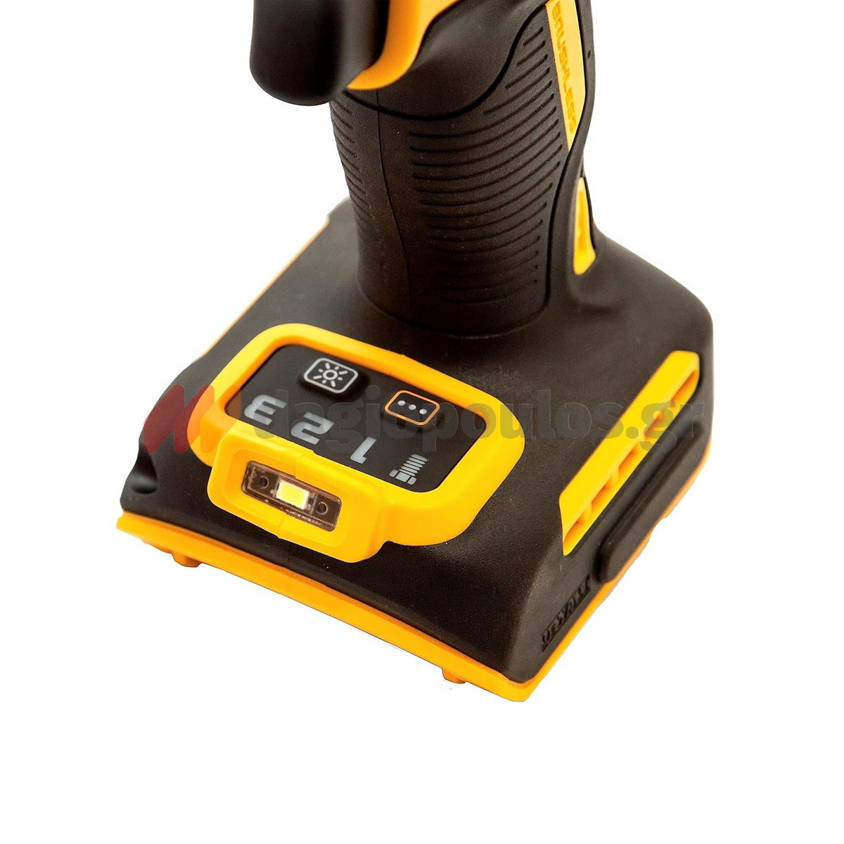 DeWalt DCF900P2G-QW Brushless Μπουλονόκλειδο Μπαταρίας 18V Li-Ion 1/2" 612Nm Με 2 Μπαταρίες 5.0Ah Powerstack & Βάση & Ελαστικό Κέλυφος Προστασίας