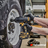 DeWalt DCF900P2G-QW Brushless Μπουλονόκλειδο Μπαταρίας 18V Li-Ion XR 1/2" 1898Nm Με 2 Μπαταρίες 5.0Ah Powerstack & Βάση & Ελαστικό Κέλυφος Προστασίας