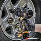 DeWalt DCF900P2G-QW Brushless Μπουλονόκλειδο Μπαταρίας 18V Li-Ion XR 1/2" 1898Nm Με 2 Μπαταρίες 5.0Ah Powerstack & Βάση & Ελαστικό Κέλυφος Προστασίας