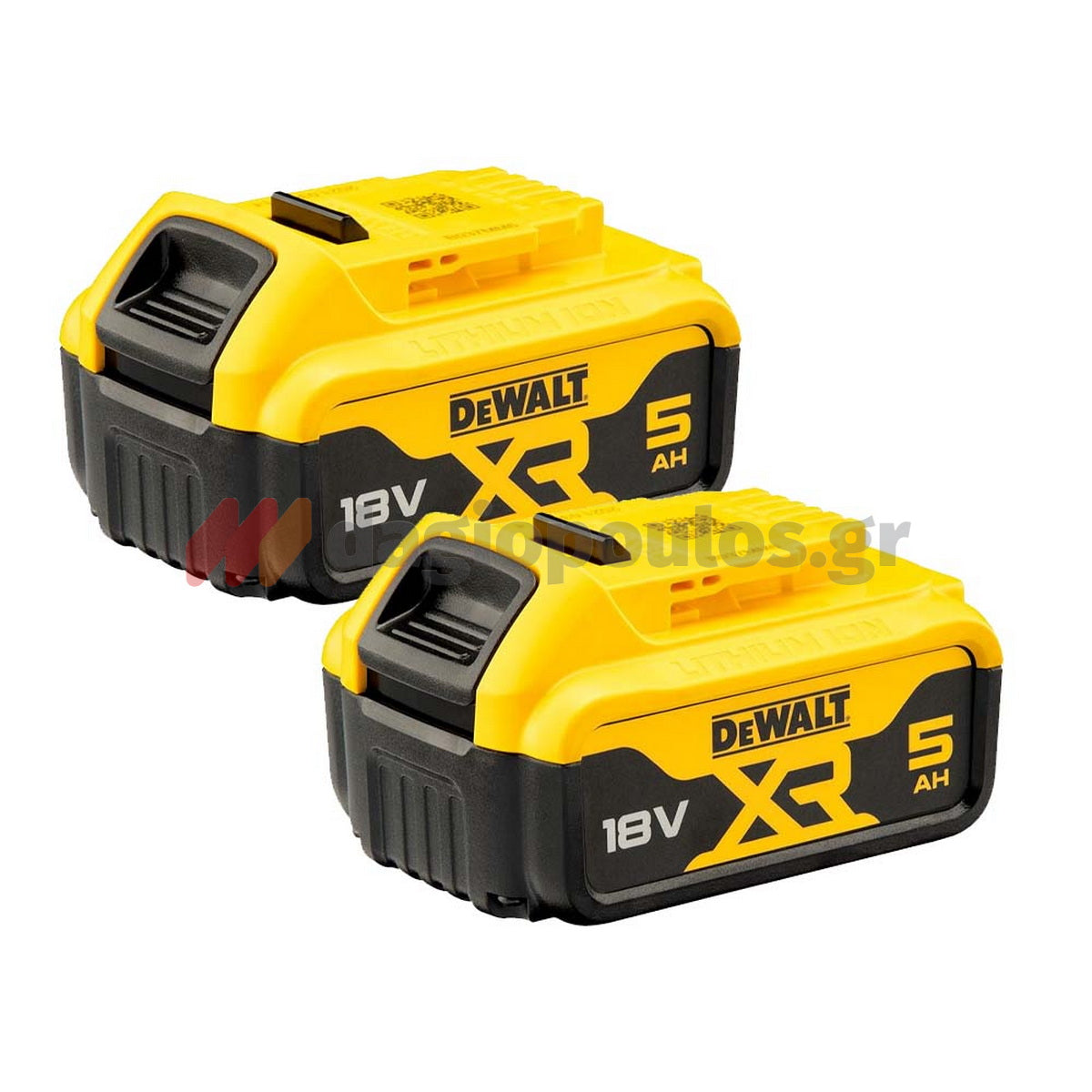 DeWalt DCF900P2G-QW Brushless Μπουλονόκλειδο Μπαταρίας 18V Li-Ion 1/2" 612Nm Με 2 Μπαταρίες 5.0Ah Powerstack & Βάση & Ελαστικό Κέλυφος Προστασίας
