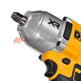 DeWalt DCF900P2G-QW Brushless Μπουλονόκλειδο Μπαταρίας 18V Li-Ion XR 1/2" 1898Nm Με 2 Μπαταρίες 5.0Ah Powerstack & Βάση & Ελαστικό Κέλυφος Προστασίας