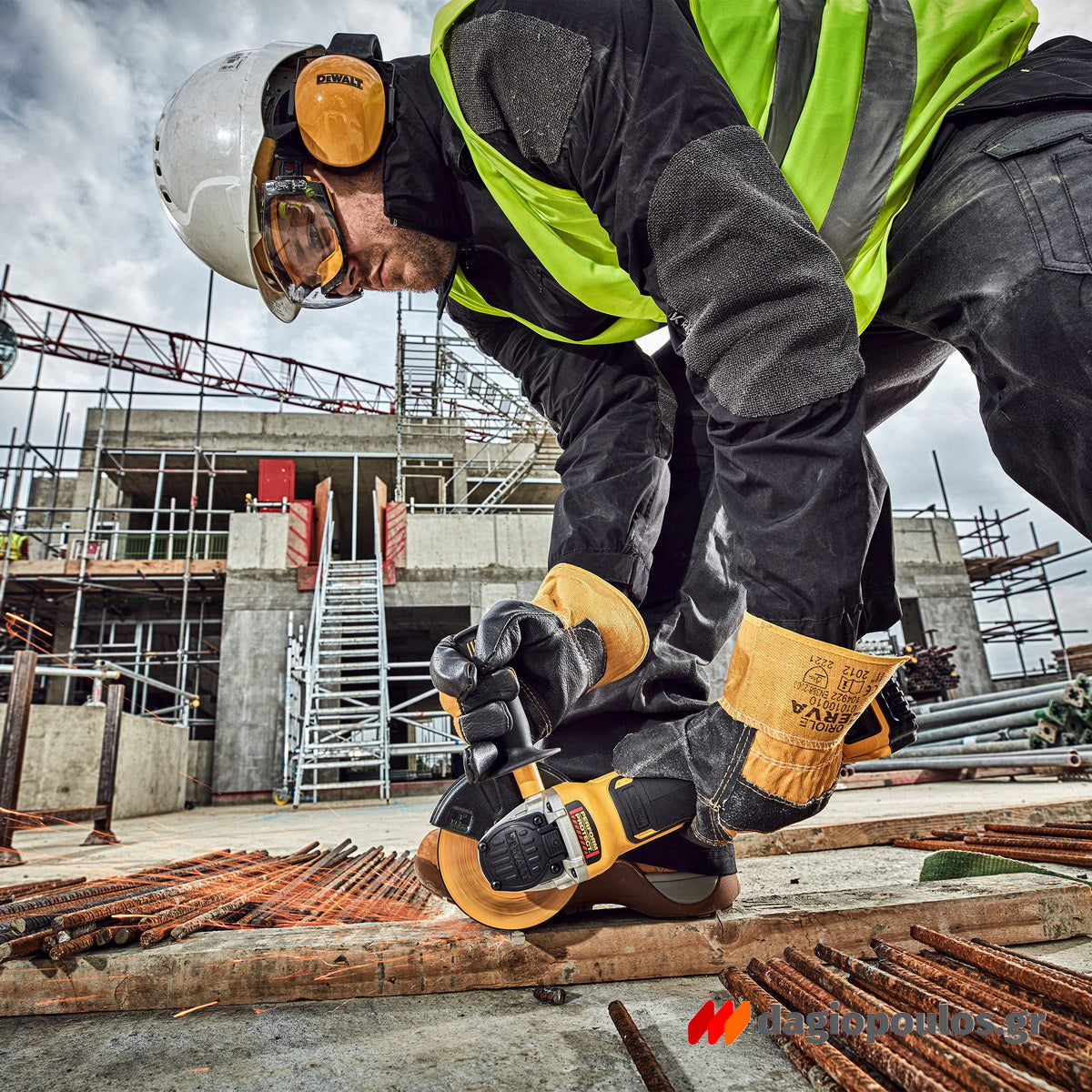 DeWalt DCG405N-XJ Brushless Γωνιακός Τροχός Μπαταρίας 18V Li-Ion 125mm SOLO