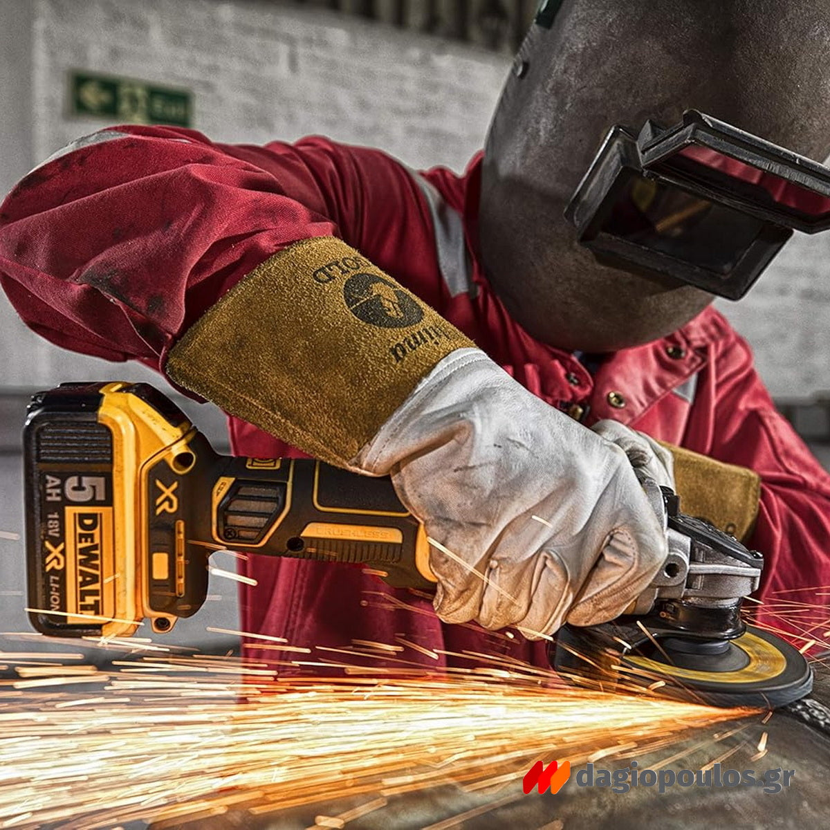 DeWalt DCG405N-XJ Brushless Γωνιακός Τροχός Μπαταρίας 18V Li-Ion 125mm SOLO