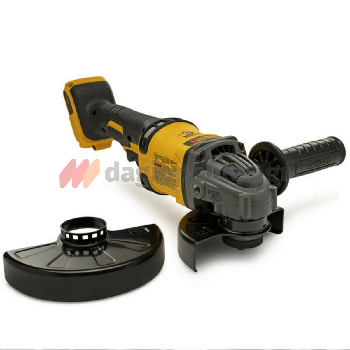 Dewalt DCG418X2-QW Brushless Γωνιακός Τροχός Μπαταρίας 54V Li-Ion 125mm Με 2 Μπατ.9.0Ah - Βαλίτσα T-Stack