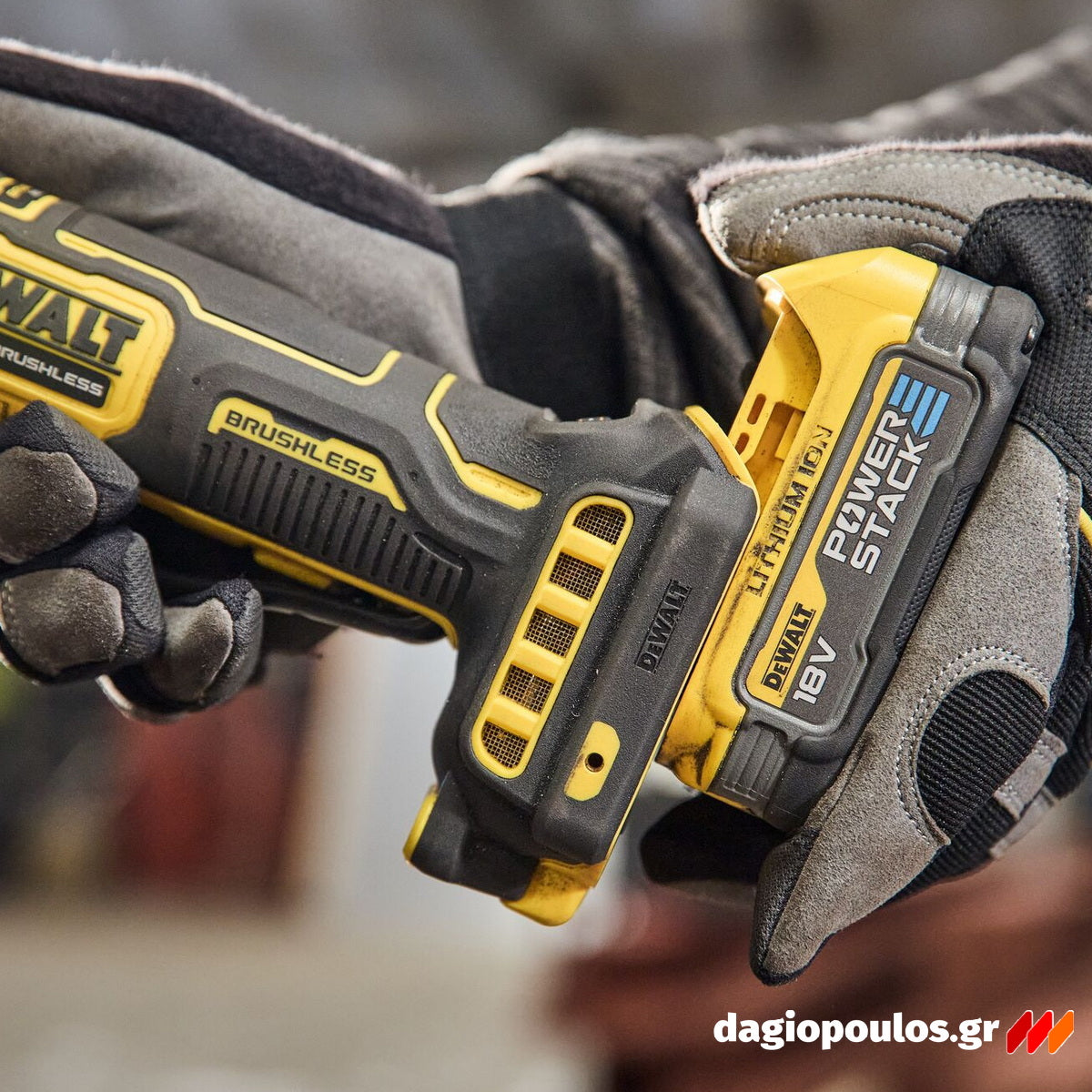 DeWalt DCG420N-XJ Brushless Ευθύς Λειαντήρας Μπαταρίας 18V Li-Ion SOLO