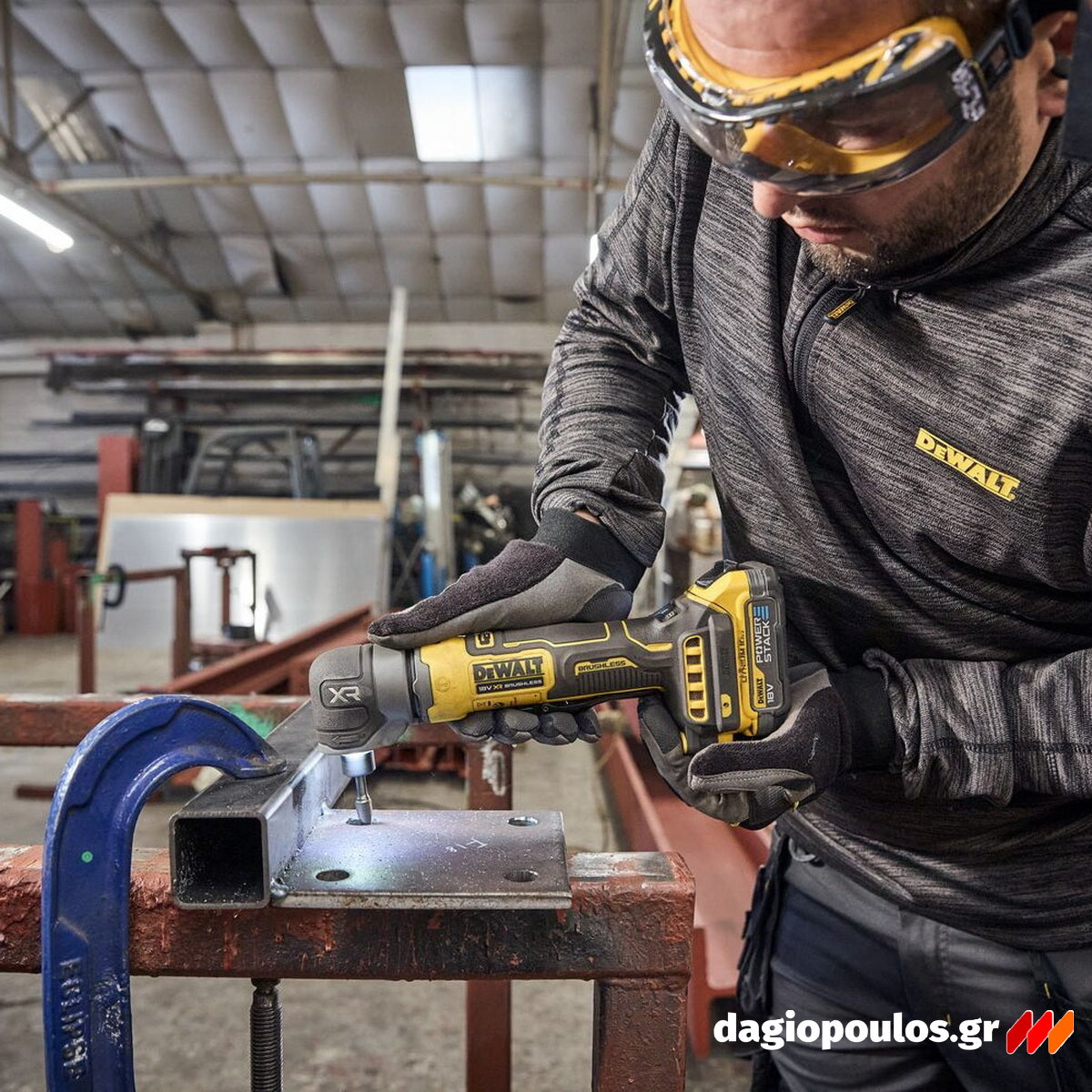 DeWalt DCG421N-XJ Brushless Ευθύς Λειαντήρας Μπαταρίας 18V Li-Ion XR SOLO