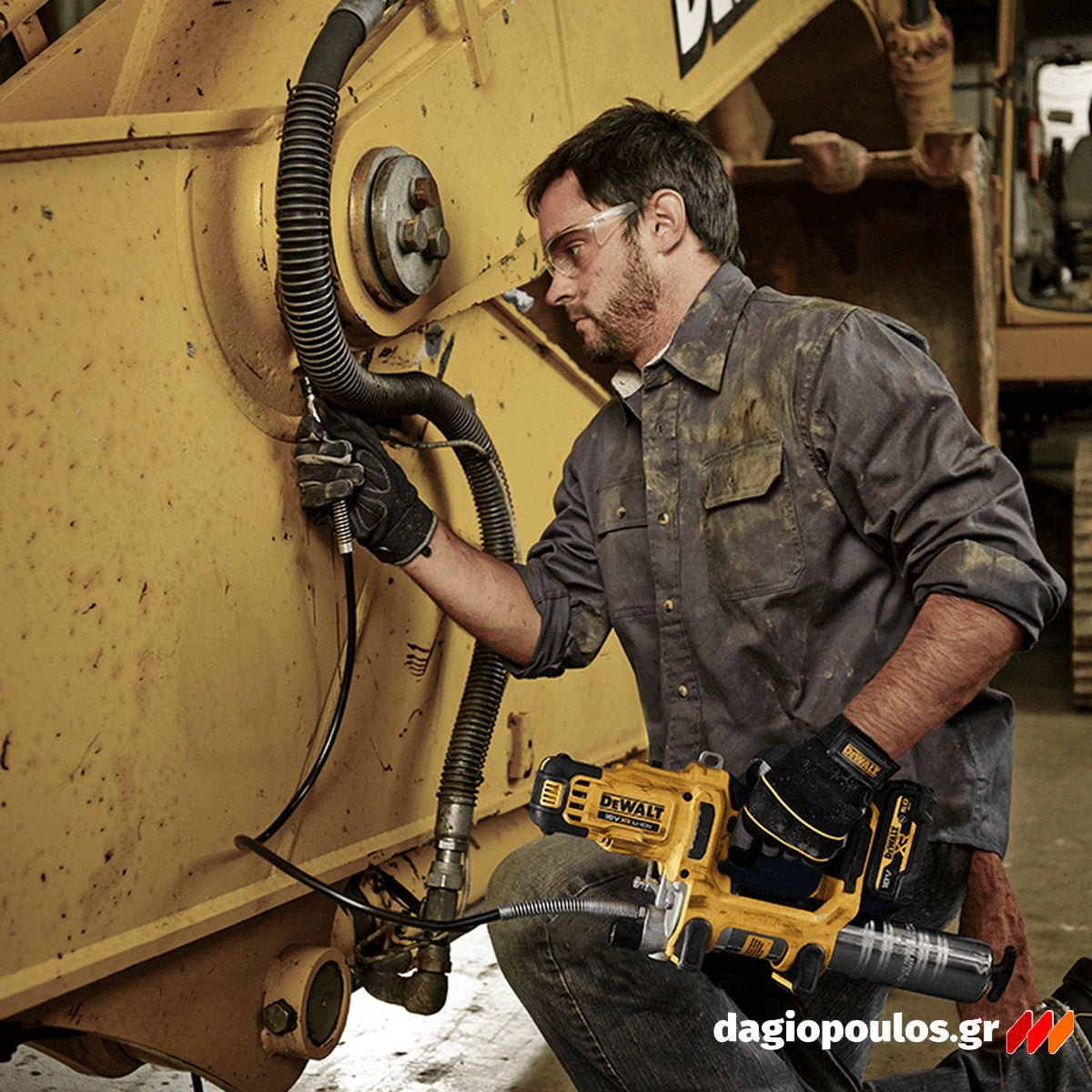 DeWalt DCGG581N-XJ Επαγγελματικός Γρασαδόρος Μπαταρίας 18V Li-Ion SOLO