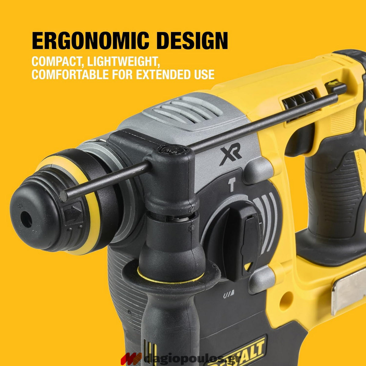 DeWalt DCH273NT-XJ SDS Plus Brushless Σκαπτικό Περιστροφικό Πνευματικό Πιστολέτο 18V Li-Ion SOLO & Βαλίτσα T-Stak