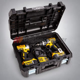 DeWalt DCK2062M2T-QW Σετ Brushless Κρουστικό Δραπανοκατσάβιδο & Παλμικό Κατσαβίδι 18V με 2 Μπατ.4.0Ah - Φορτιστή - Βαλίτσα