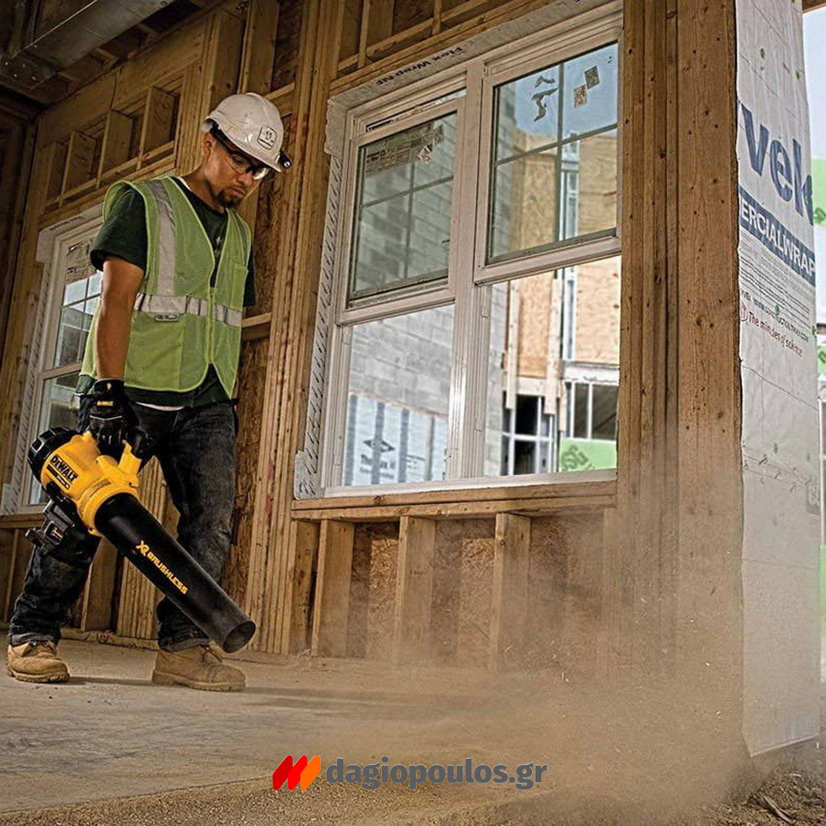 DeWalt DCM562P1-QW Brushless Φυσητήρας Μπαταρίας 18V Li-Ion Με Μπατ.5.0Ah - Φορτιστή